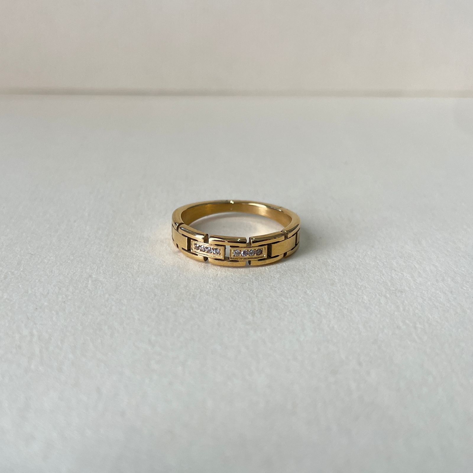 Stone Block Ring